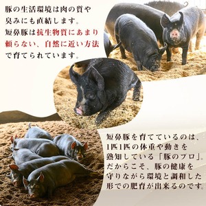 【無添加】【ギフト対応】「福別府農場」鹿児島黒豚しゃぶしゃぶ（モモ）計800g(200g×4P) 豚 もも モモ 薄切り 黒豚 国産 贈り物 プレゼント ギフト 冷凍 お中元 お歳暮 冷しゃぶ しゃぶ