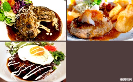 76-97湯せんで簡単！煮込みハンバーグ食べ比べセット 3種2.5kg以上（170g×15個）