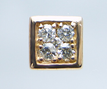 ピアス 天然ダイヤ 0.2ct【K18ピンクゴールド】p-16（KRP）G66-1410【ピアス ジュエリー ピンクゴールド ギフト】