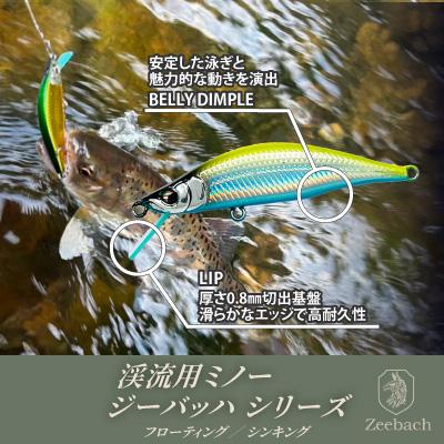 ふるさと納税 大館市 渓流用ミノーZeebach50Sピンクバック |  | 03