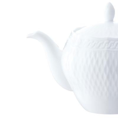 ふるさと納税 みよし市 ノリタケ【シェール ブラン】ティーポット(小)(茶こし付) |  | 01