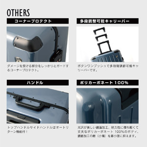 スーツケース 【 Lサイズ 】 ホワイト スーツケース G515