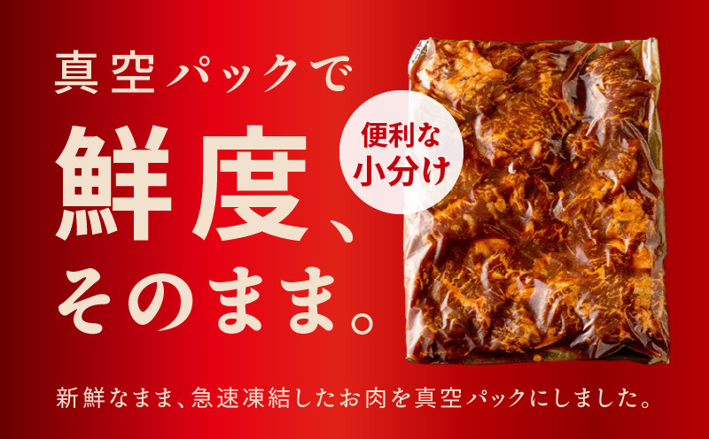 焼き肉専門店 自家製タレ漬け ハラミ 合計1kg（250g×4） G1358_イメージ4