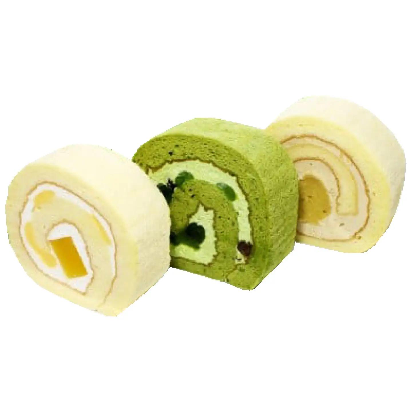 越前ロールケーキ12個入り（3種×各4個）【 ロールケーキ コシヒカリ 米粉 キャラメルロール とみつ金時 レモン味 抹茶味 高井屋 】[A-019003]