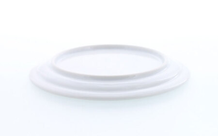 【美濃焼】反らし型 フタ皿 11cm＆14cm 各4点 合計8点セット【カネ定製陶】[MEI234]