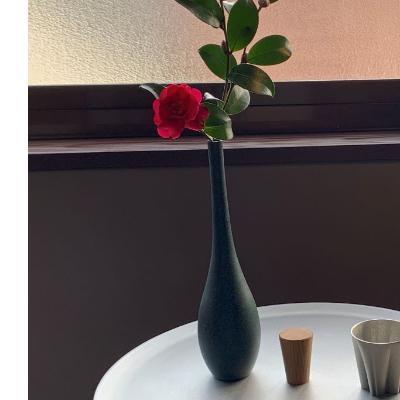 ふるさと納税 高岡市 【高岡銅器】花入　そろり/青錆色 |  | 03