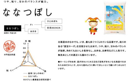 【北海道富良野産】ななつぼし 10kg (お米 米 ご飯 ごはん 白米 定期 送料無料 北海道 富良野市 道産 直送 ふらの)