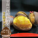 【ふるさと納税】焼き栗 約300g×2 2箱 冷凍 熟成