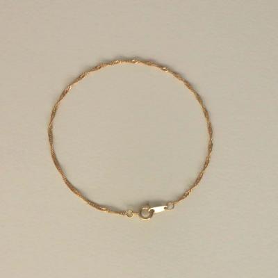 ふるさと納税 渋谷区 [Cherieオリジナルブレスレット]oli chain bracelet ( sparkle ) |  | 01