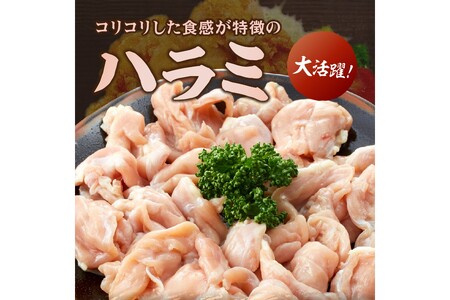 はかた地どり ハラミ 1kg(500g×2)(はかた地どり 地どり ハラミ 1kg 福岡県産 福岡)【A-847】