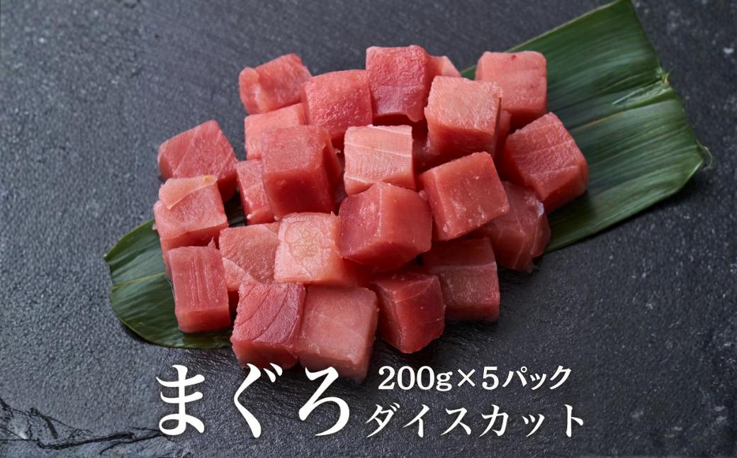 
                  天然マグロダイスカット 200g×5PC
                