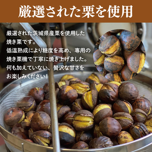 茨城県産 くりやの焼き栗 220g×5袋【くり 栗 焼き栗 秋 茨城県産 果物 果樹 栗ご飯 水戸市】（AO-2）