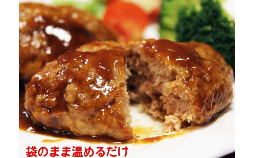 
肉屋の焼ハンバーグ デミソース入り（10パック20個）合計2.2ｋｇ
