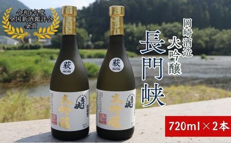 大吟醸 セット 720ml×2 日本酒 長門峡 お酒 酒 アルコール