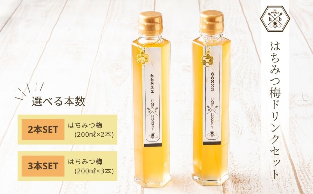 
                  【本数が選べる！】【むろうはちみつ】はちみつ 梅 ドリンク (4倍希釈原液) ／砂糖不使用 無添加 室生 国産 純粋 蜂蜜 シロップ プレゼント 手土産 お取り寄せ 贈り物 ふくさきわう 奈良県 宇陀市 ふるさと納税
                