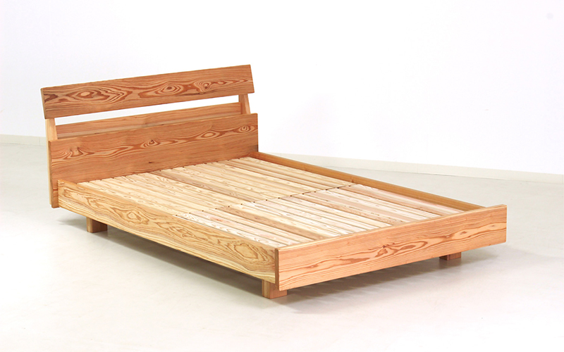 【Foreque】小国杉ベッド　セミダブル