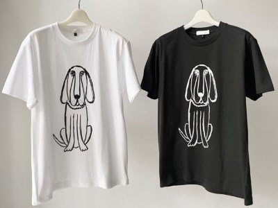 DOG T-SHIRT【Mサイズ／WHITE】 [h125]