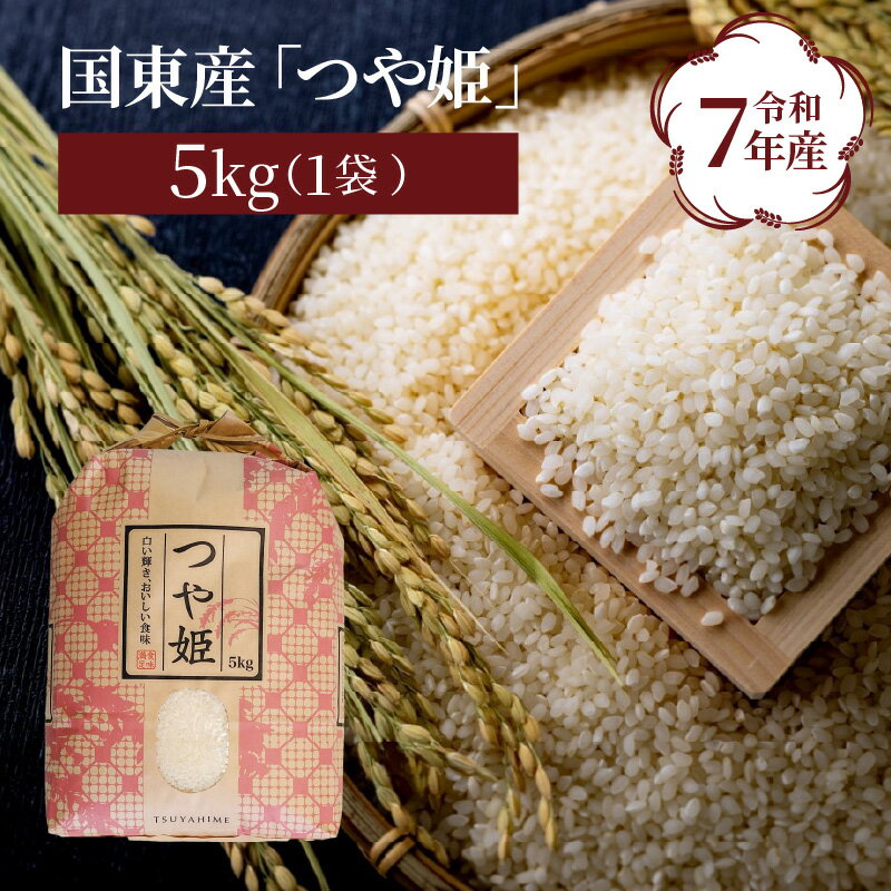 【ふるさと納税】食味値80点以上/国東産「つや姫」5kg×1袋 令和7年産米 特別栽培米 精米