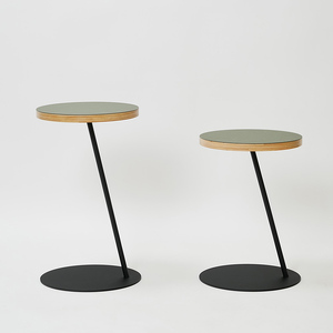 Circle side table（サークルサイドテーブル） サイドテーブル／ナイトテーブル H600 ブラック_オリーブ  EB8-0665