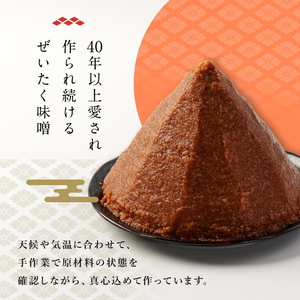 柴田特産 ぜいたく味噌 超特選 計5kg（2.5kg×2袋） 味噌汁 麹味噌 味噌汁 天然醸造 手作り 発酵 みそ ひとめぼれ 【下名生ファーム】sh044-B