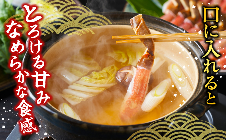 お刺身OK！生ずわいがに棒肉ポーション500g・紅ずわいがにポーション400g B-14115