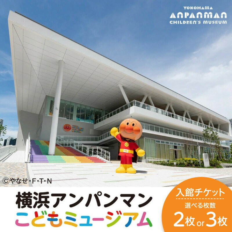 【ふるさと納税】選べる枚数 横浜アンパンマンこどもミュージアム 入館チケット 2枚・3枚 1年間有効 親子 体験 子ども 入場券 テーマパーク 横浜 神奈川