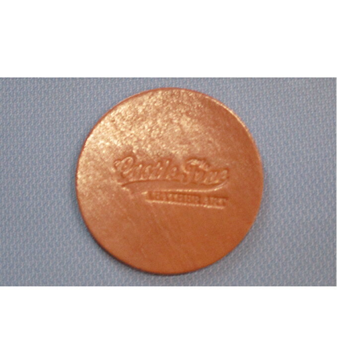 【ふるさと納税】レザーコースター（ブラウン）85×85×3mm【キャッスルファイブレザーアート】 雑貨 日用品 牛革 手作り