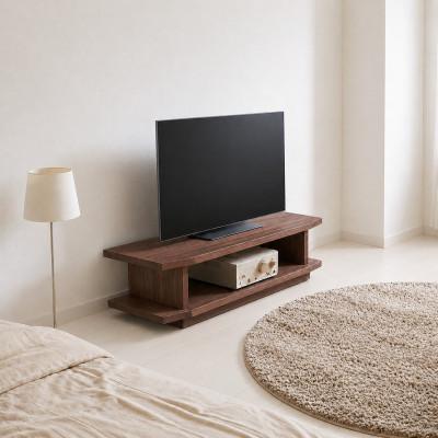 ふるさと納税 大川市 【無垢材のコンパクトテレビ台】miniテレビボード80ウォールナット |  | 01