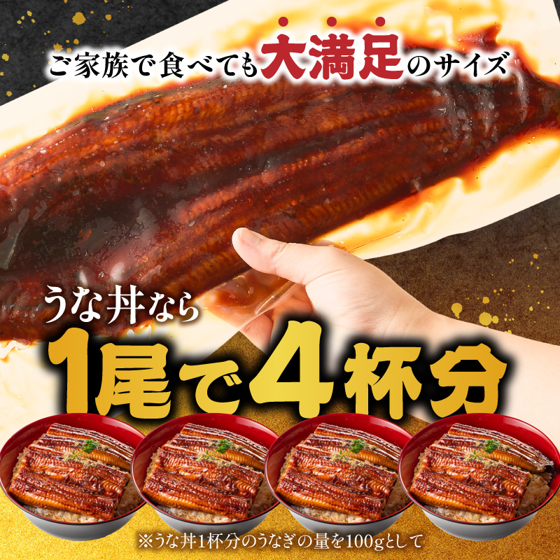 特大うなぎ蒲焼約400g×2尾_特大 うなぎ 蒲焼 無頭 約 400g 2尾 秘伝のタレ グルメ 食品 加工品 魚 魚介類 おかず 惣菜 ご飯のお供 酒の肴 うな丼 ひつまぶし お茶漬け 鰻巻き 冷凍