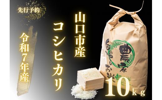 D404 農家直送！山口市産新米「コシヒカリ」精米10kg