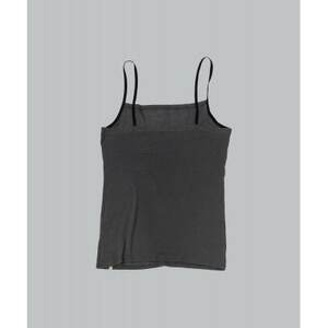 【洗える/柔らかマシュマロ素材/草木染め】キャミソール　ログウッドマリーゴールドチャコールグレー【1694985】