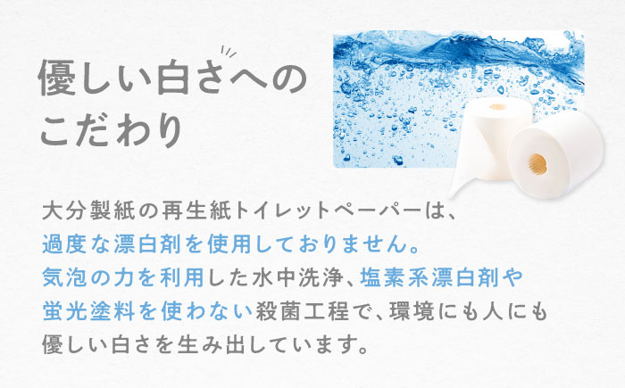 【全3回定期便】トイレットペーパー ダブル 25m 12ロール×8パック スマイリーフェイス 《豊前市》【大分製紙】 [VAA025]