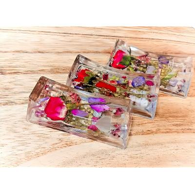 ふるさと納税 八王子市 【Art grace】ハーバリウム箸置き　2個セット(薔薇)