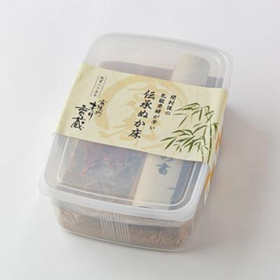 ふるさと納税 城陽市 京漬物もり香蔵の伝承ぬか床キット1.4kg |  | 03