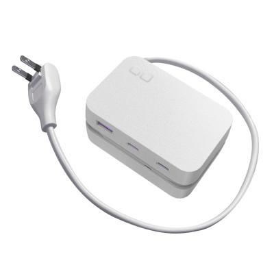 ふるさと納税 守口市 CIO 電源タップ(ケーブル&amp;収納付き)+USB充電器 Built in CABLE ホワイト