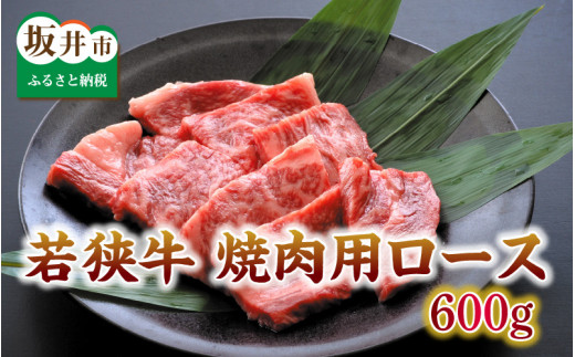 
とろける若狭牛ロース 600g 【焼肉・ステーキ用】 [D-2102]
