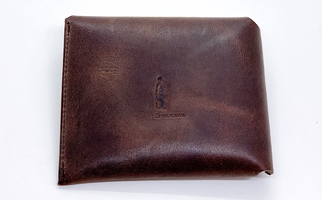 
                  渋沢栄一翁 コンパクト財布 （ ダークブラウン ） コンパクト フランス革 財布 小物 牛革 革 革製品 収納 収納品
                