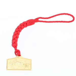 [K18] 干支絵馬根付 (12種) (柄：寅)