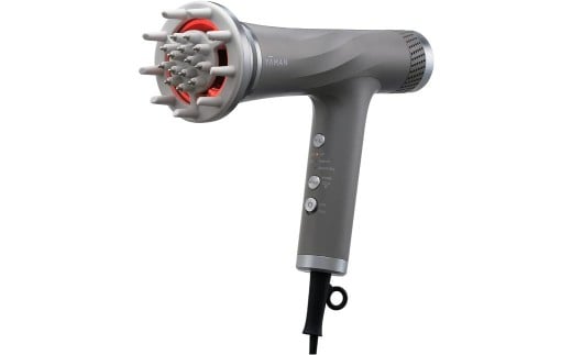 リフトドライヤー(グレー)【 ドライヤー イオン ダメージ抑制 音波振動 リフトケア うるおい 髪質 】