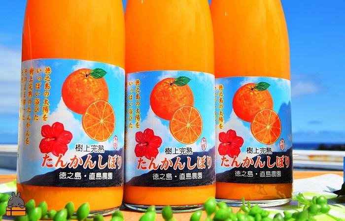 《NEW！2025年もぎたて！》徳之島 直島農園さんの樹上完熟たんかんしぼり（720ml×3本）( 果物 果汁 たんかん 柑橘 ジュース ドリンク 徳之島 奄美 鹿児島 美味しい )