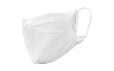 無縫製立体マスク　婦人サイズ　ホワイト3枚・ピンク2枚