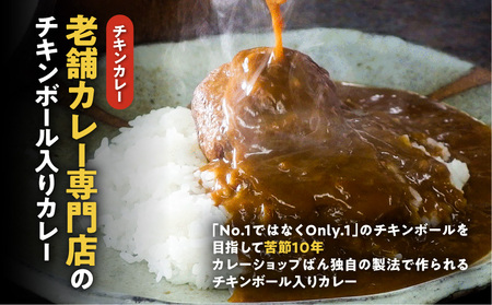 カレーショップばん　宮崎老舗カレー詰合せ6食セット チキンボール 欧風カレー スパイス