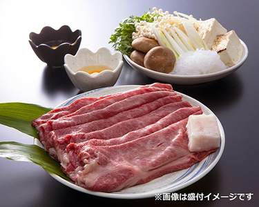 【総本家　肉のあさの】近江牛肩ロースすき焼き用 500ｇ【250ｇ×2】【AE16SM】