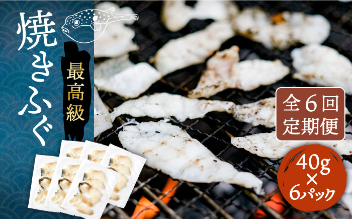 
            【全6回定期便】焼きふぐ 40g×6パック 《壱岐市》【なかはら】[JDT052] ふぐ フグ 河豚 とらふぐ トラフグ 焼きふぐ 焼ふぐ 焼きフグ おつまみ 肴 ツマミ   200000 200000円 20万円
          