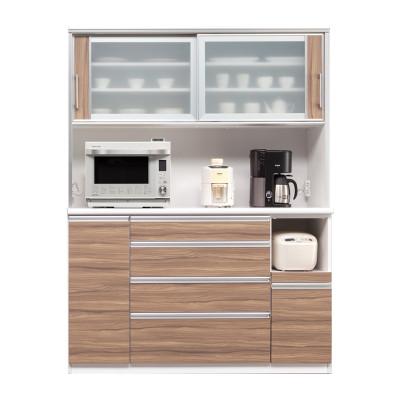 ふるさと納税 大川市 カプリス 幅約150cm 食器棚キッチンボード ホワイト・キングウッド・ブラックの3色対応 |  | 01