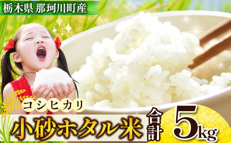 小砂（こいさご）ホタル米 5kg（コシヒカリ）