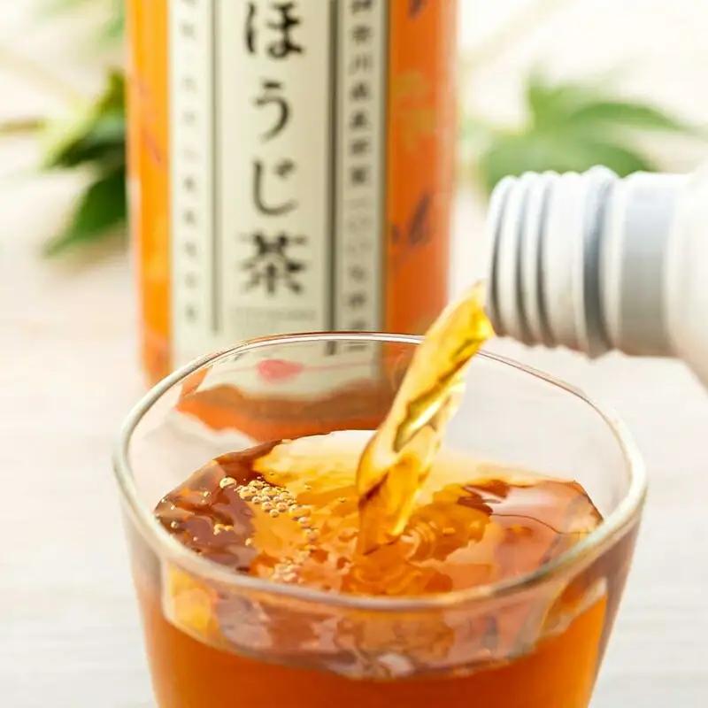 足柄茶リシール缶ほうじ茶465g×24本入【お茶 足柄茶 神奈川県 南足柄市】