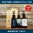 【ふるさと納税】美深のクラフトビール　定番3種　3本セット【北海道美深町】　【 お酒 地ビール アルコール アルコール飲料 家飲み 宅飲み 飲み会 晩酌 北海道ビール 飲み物 ご当地ビール 】　お届け：2023年9月末から順次出荷