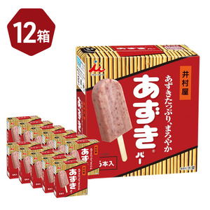 あずきバー 小豆 6本 12箱 72本 あずきバー