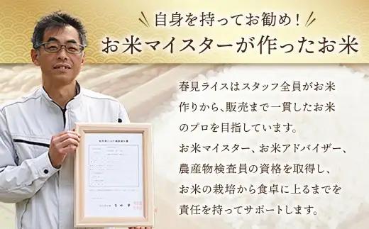 令和7年産 お米マイスターが提供 冷めても美味しい 美濃加茂産 ハツシモ （ 5kg × 1袋 ） 春見ライス 米 お米 コメ こめ 白米 精白米 白飯 ご飯 ライス おにぎり お弁当 料理 和食 お